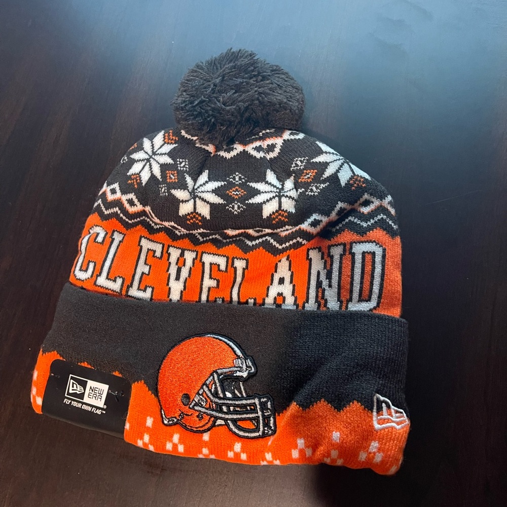 (NEW) New Era Cleveland Browns Beanie